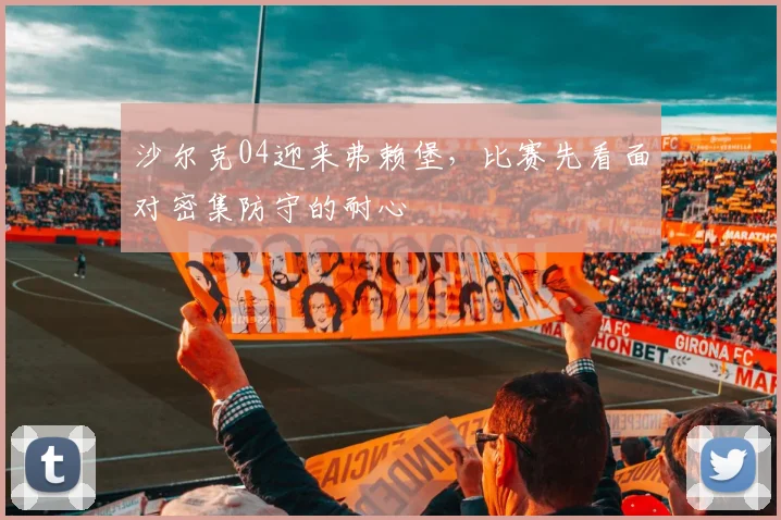 沙尔克04迎来弗赖堡,比赛先看面对密集防守的耐心